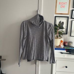 Madewell Striped Turtleneck Sz S
